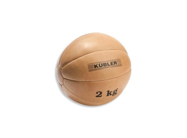 Medisinball i lær - 2 kg